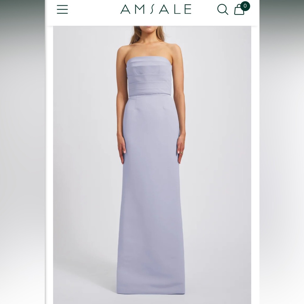 Amsale Sonia Lilac